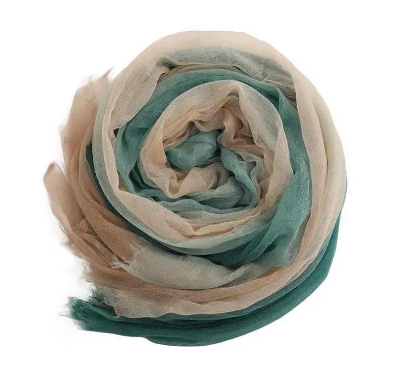 Women's Gradient Cashmere Scarf