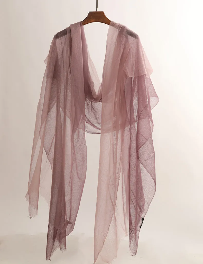 Women's Gradient Cashmere Scarf