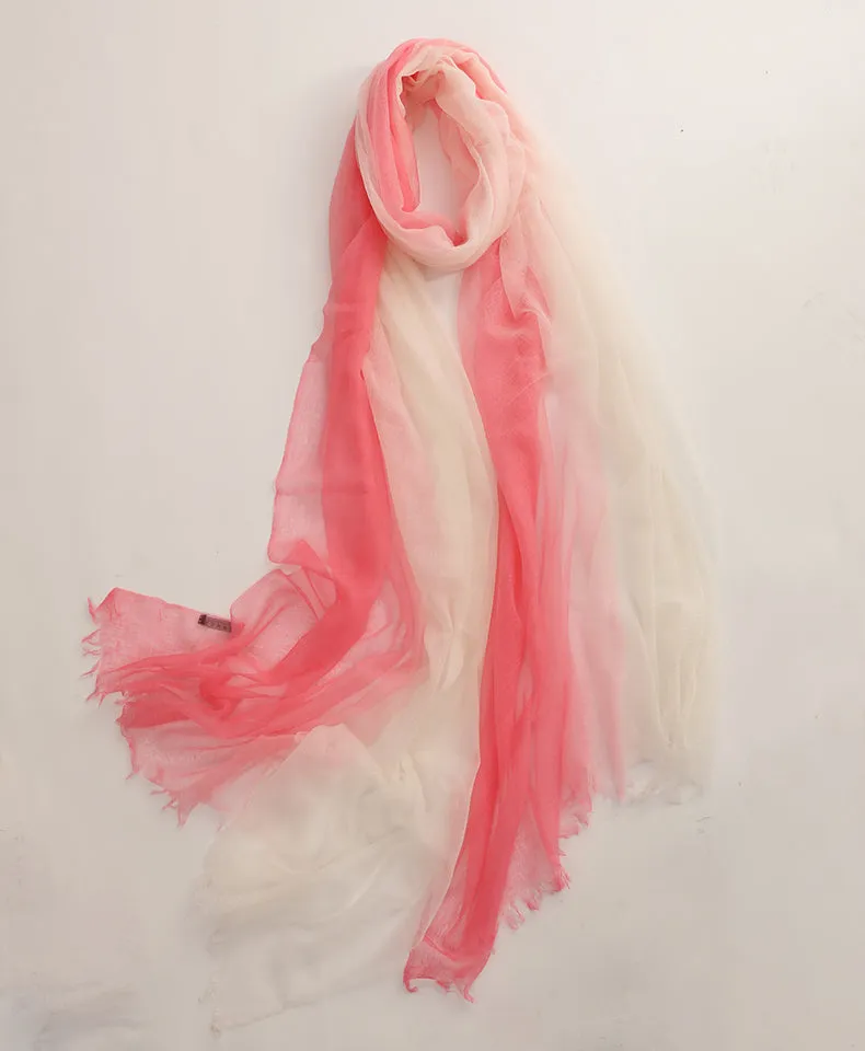 Women's Gradient Cashmere Scarf