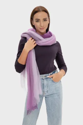 Women's Gradient Cashmere Scarf