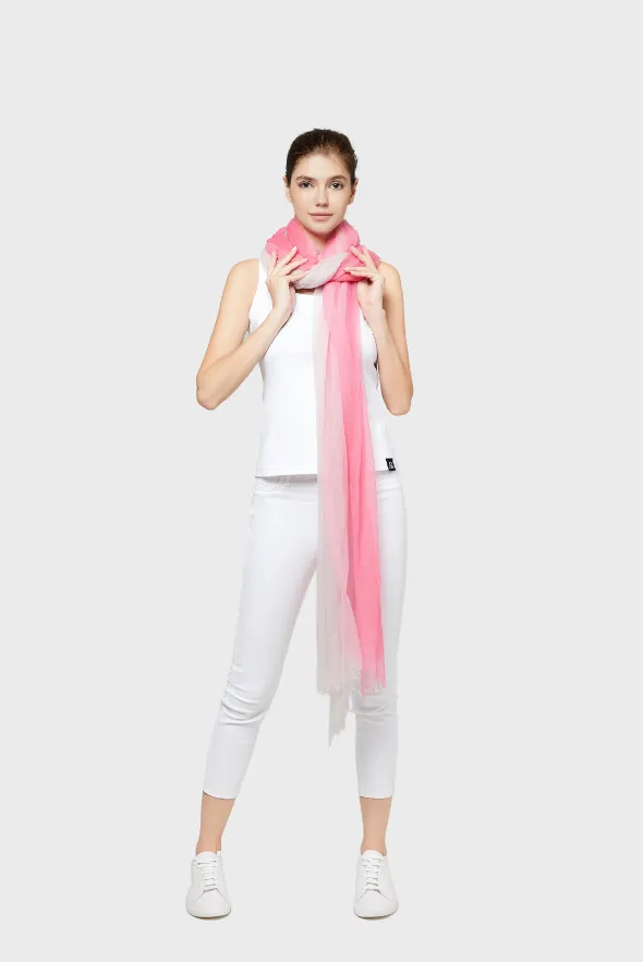 Women's Gradient Cashmere Scarf