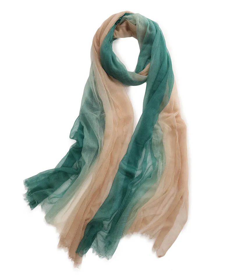 Women's Gradient Cashmere Scarf