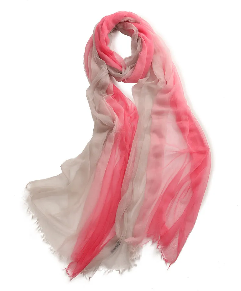 Women's Gradient Cashmere Scarf