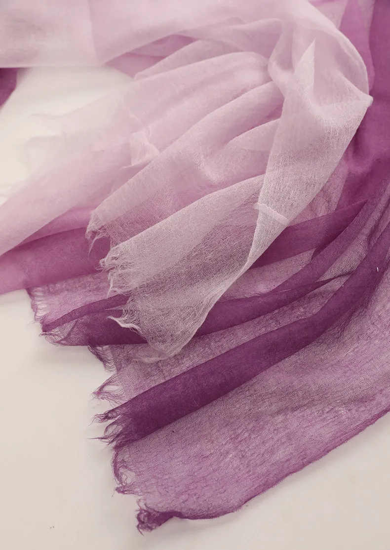 Women's Gradient Cashmere Scarf