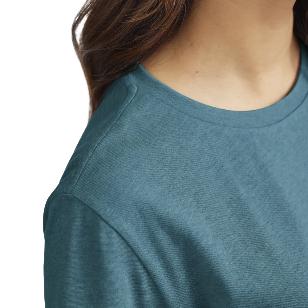 Women's Soft Merino Tee - Chasm Teal