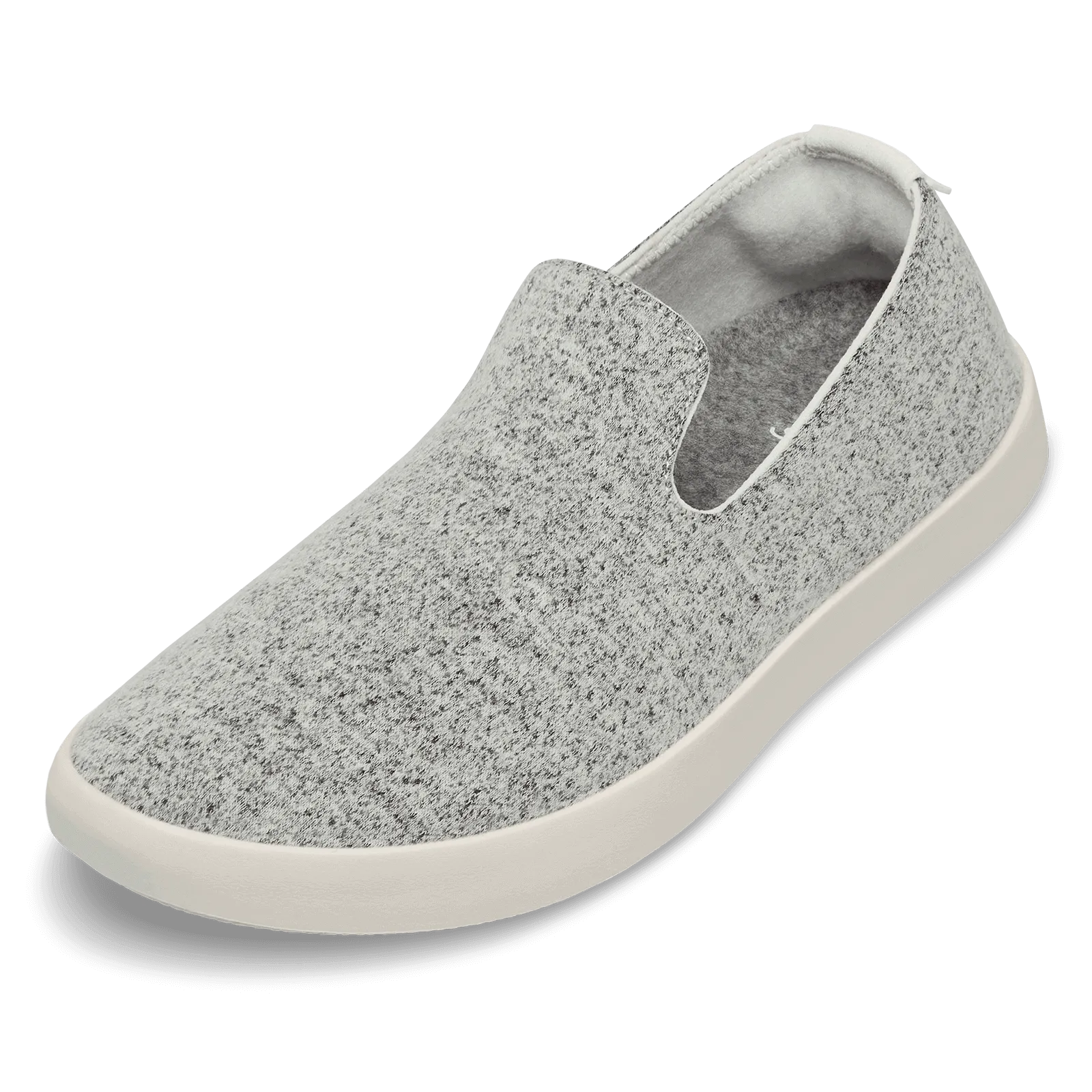 Women's Wool Loungers - Dapple Grey (Cream Sole)