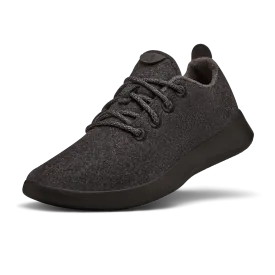 Women's Wool Runners - Natural Black 2 (Black Sole)