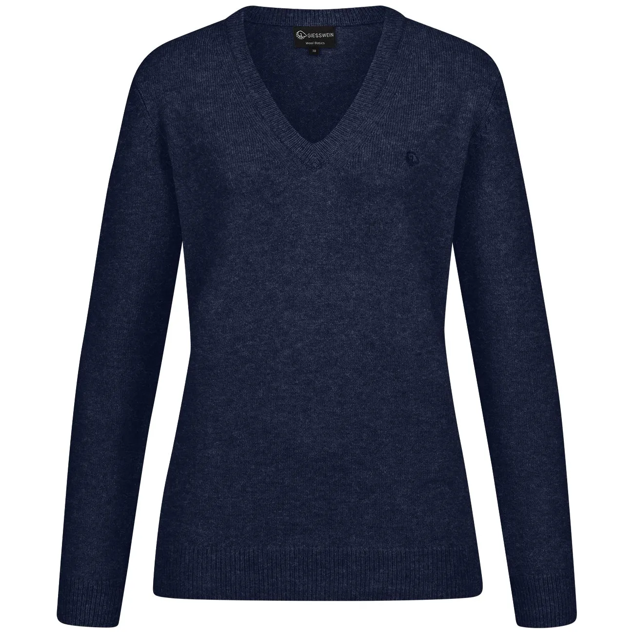 Wool Pullover V Neck Women